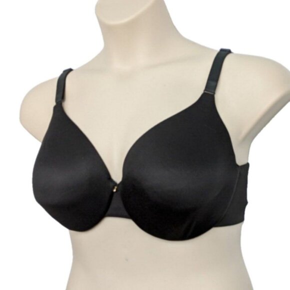 Lane Bryant Cacique Bra Invisible Backsmoother Full Coverage Black Size 40DDD - Picture 5 of 7